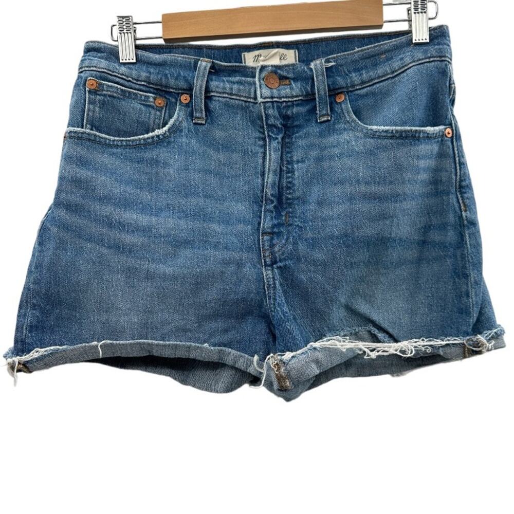 Madewell High-Rise Denim Shorts in Malden Wash Size 29